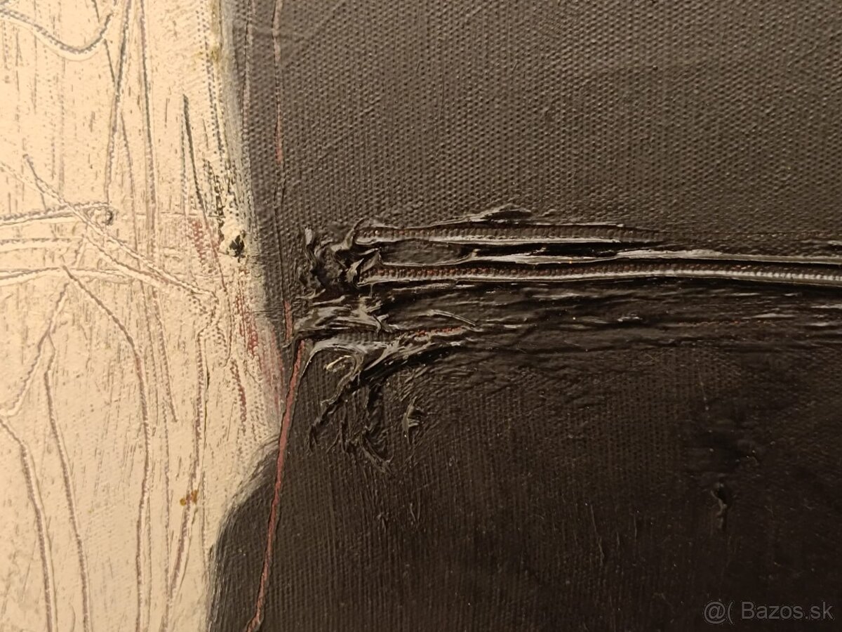 Obraz Dalibor Smutný, Postava, olej plátno 93x72 - 8