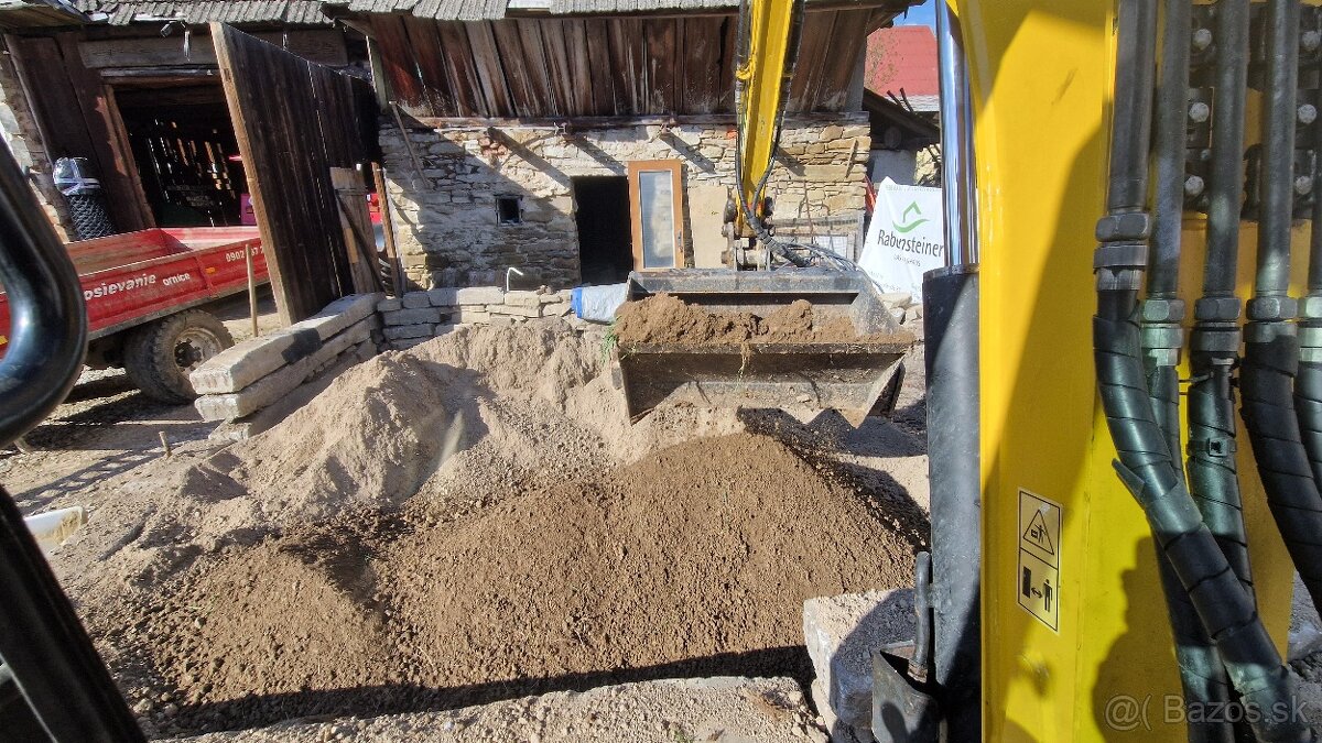 Jcb 8030, minibager, pasovy bager - 8