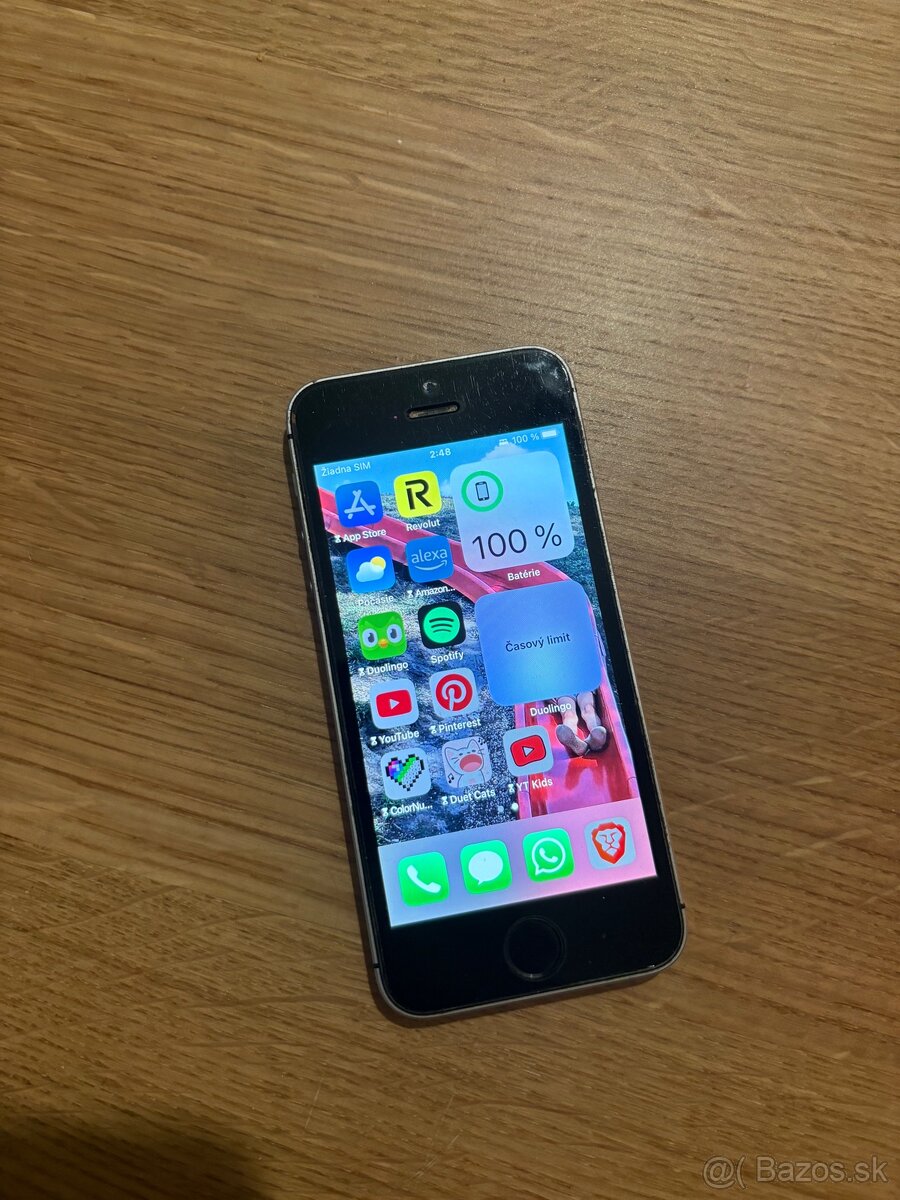 iPhone SE (1.gen) v top stave, nova baterka - 8