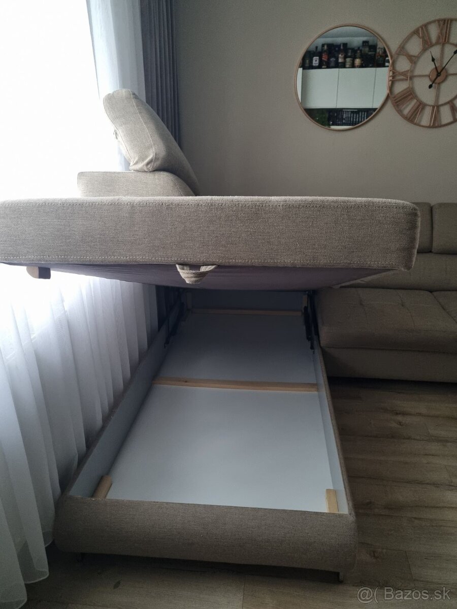 sedacia súprava + taburetky - 8