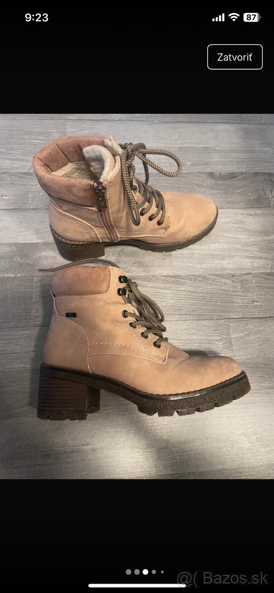 Zimné čižmy Tom Tailor v.37 - 8