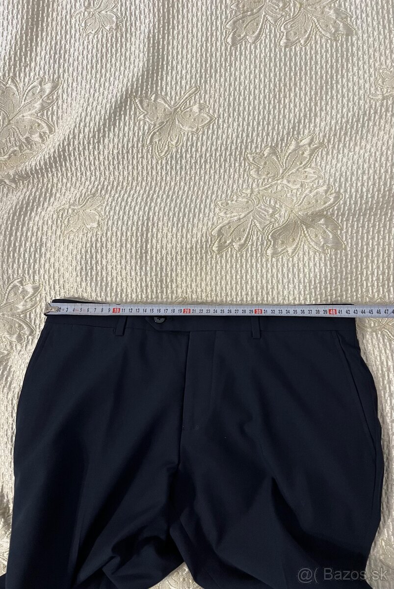 Tmavomodry oblek DAN JOHN - 8