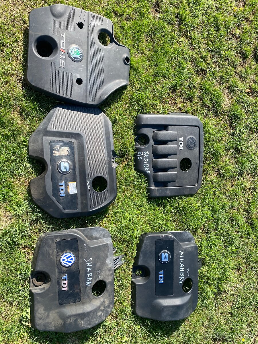 Predám kryty motorov do volkswagen škoda seat Audi - 8