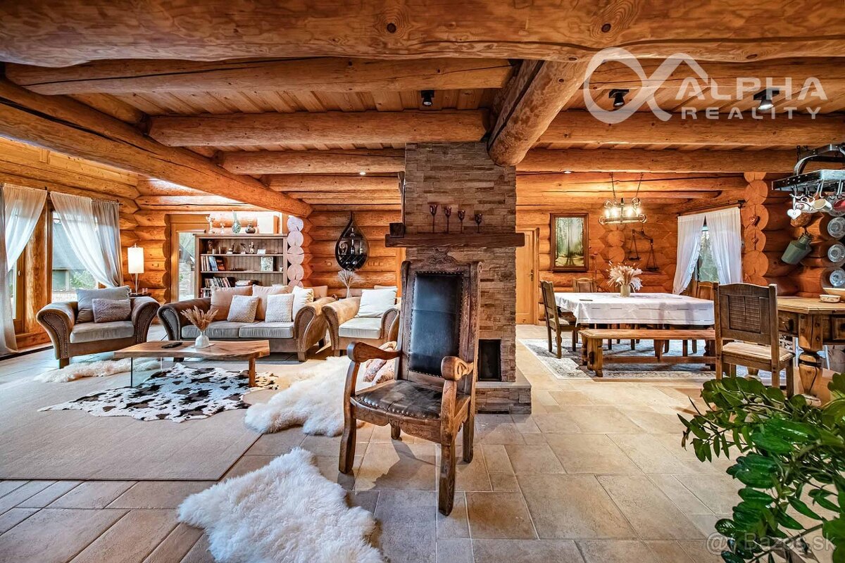 Zrubový rodinný dom, Veľká Lomnica - 8