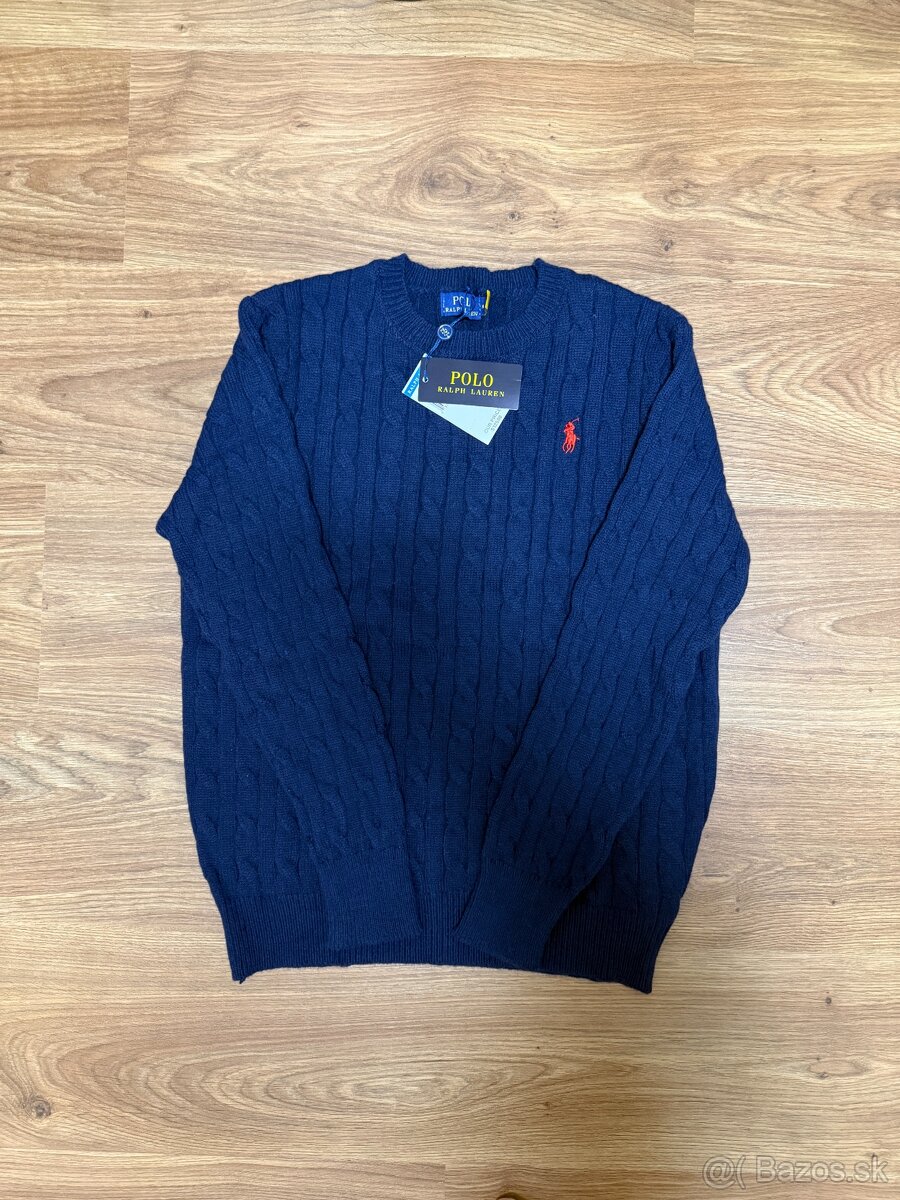 Modrý Polo Ralph Lauren Pulovér - 8