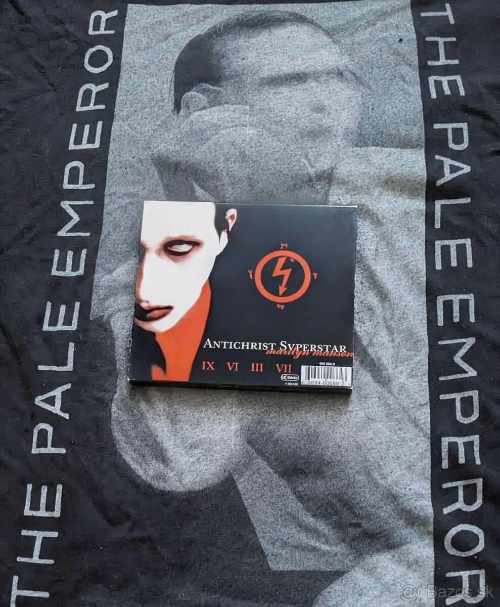 Marilyn Manson – set 3 originálnych CD (Antichrist Superstar - 8