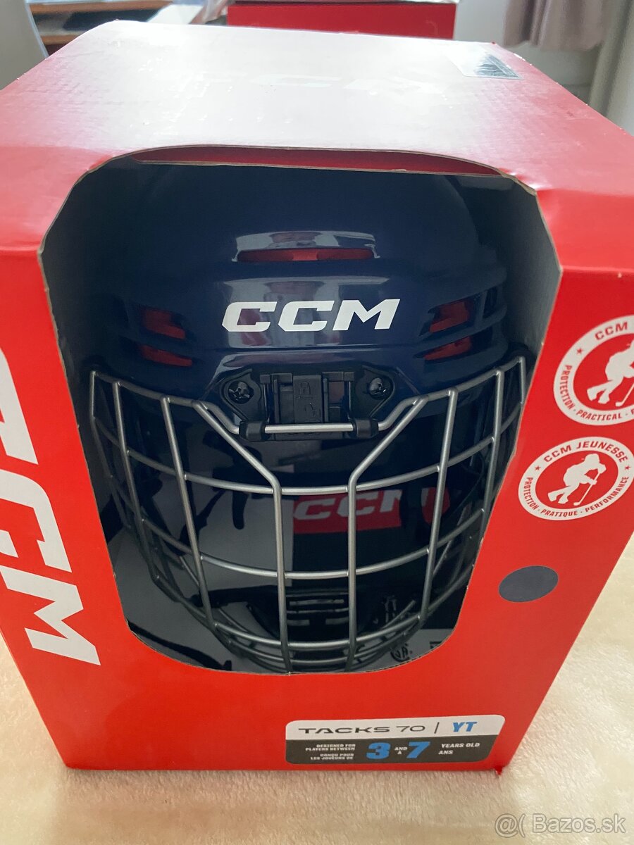 Detská hokejová prilba CCM - 8