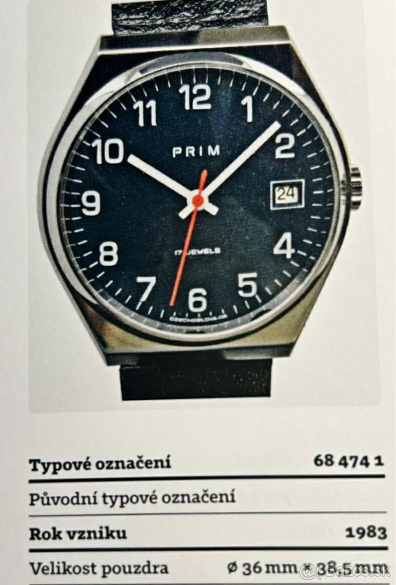 Prim hodinky 1983 - 8