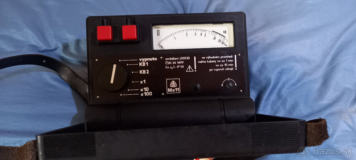 Predám skúšačku el. zariadení Mx11 a zadarmo Tachocard - 8