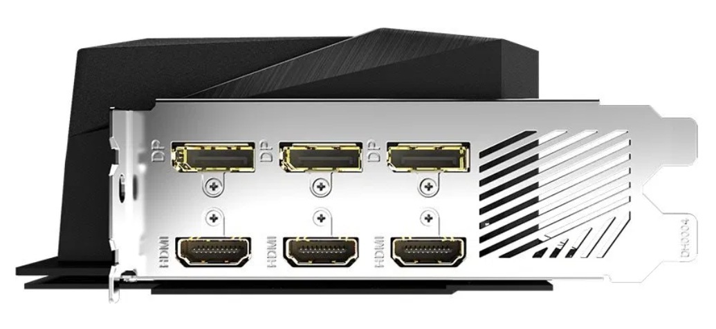 AORUS GeForce RTX 3070 MASTER OC – LCD displej, Dual BIOS - 8