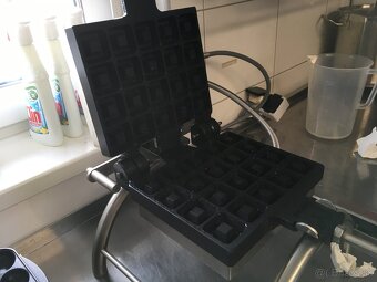 Bubble waffle, Belgické vafle, vaflovače 3ks - 8
