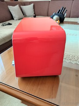 Rádio Philips ORD7100R/00, červená farba, "retro" - 8