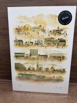 Predam Bratisla print/ grafika - 8