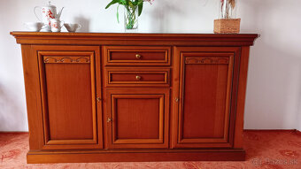 Manželská posteľ a komoda z masívu - Šamorín - 8