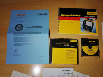Osciloskop/Scopemeter Fluke 196C, 100MHz, 1Gs/s - 8