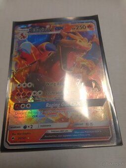 Pkémon karta CHarizardGX - 8