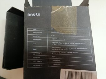 power banka imuto scp-100 50€ - 8