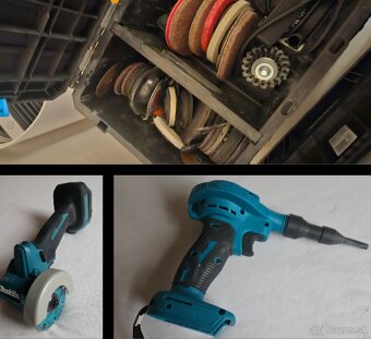 Makita 18V aku v zaruke + naradie, spolu 28ks - 8