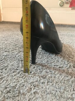 čierne lodičky Graceland v.38 - 8