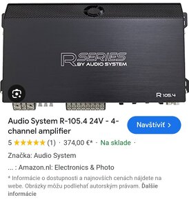 Zostava audio systém  R-C Series - 8