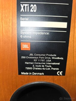 JBL XTi20 kvalitné regálové reproduktory - 8