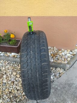 4x100 r14 plechové disky+pneumatiky - 8