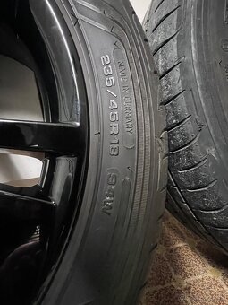 Škoda Superb 3 disky s pneumatikami  235/45 R18 - 8