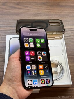 Apple iPhone 14 Pro 128GB Space Black - top stav - 8