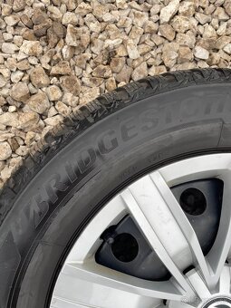 W- Škoda  Bridgestone  R 17 plechové disky - 8