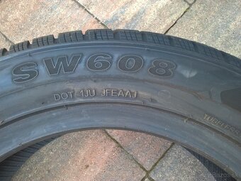 2+2 ks ZIMNÉ 205/55 R16 91H dezén cca 8 mm - rok 2021 - 2023 - 8