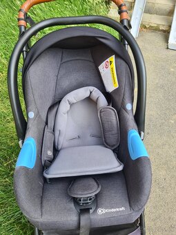 Kočík Kinderkraft Prime 3v1 Grey - 8