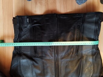 Dámska kožená moto bunda - 8