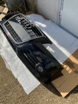 orig predni naraznik audi a3 cerny maska mlhovky - 8