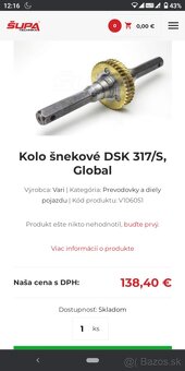 šnekové koleso - 8