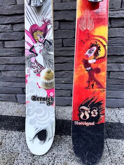 Freestyle lyže Rossignol 158cm, lyžiarky Dalbello veľ. 42-43 - 8