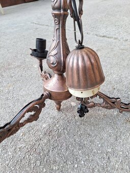 Starý medený luster - 8