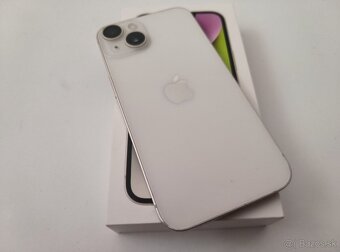 apple iphone 14 128gb Starlight / Batéria 100% - 8