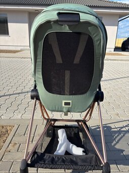 Cybex Mios rose gold Leaf green - 8