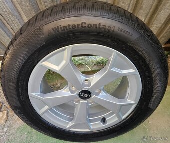 Atraktívne originálne disky AUDI - 5x112 r17 - 8