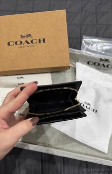 Coach peňaženka - čierna - 8
