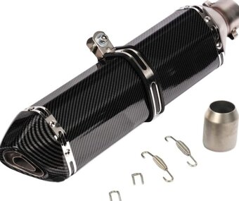 Športový  ladený univerzálny  moto výfuk + db  killer Nový - 8