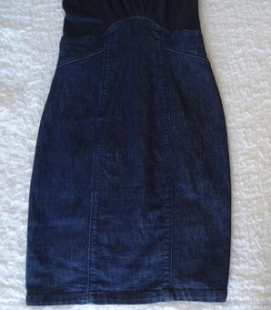 Denim Armani Jeans, šaty veľ. XS - 8