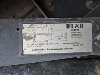 Hydraulicke čelo  BÄR - 8