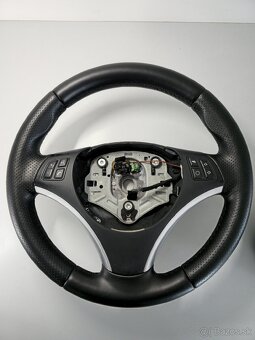 Športový kožený volant bmw e90 e91 e93 e87 - 8