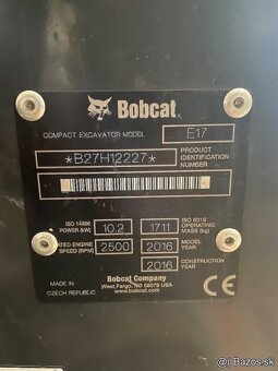 Minibager bobcat e17 - 8