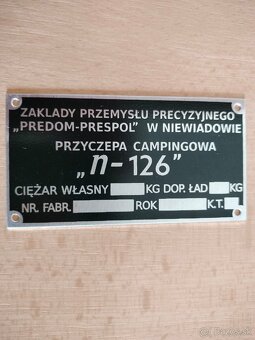 Predám 2 karavany Niewiadow 126p - 8