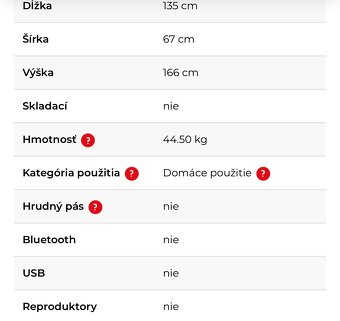 Predám eliptický trénažér zn. Madesto - 8