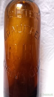 Starožitná pivová fľaša - 8