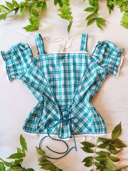 KROJ - Modrá blúzka 2./veľkosť 44 - 8