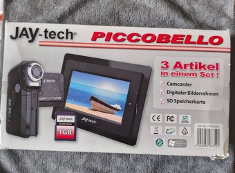 Predám digitálny fotorámik Jaytech s kamerou Aipyek - 8